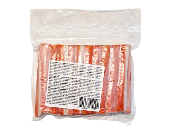 Külmutatud krabimaitselised surimipulgad, 42%, 500 g
