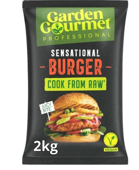 Külmutatud soja burgerikotletid GARDEN GOURMET, toored, 2 kg