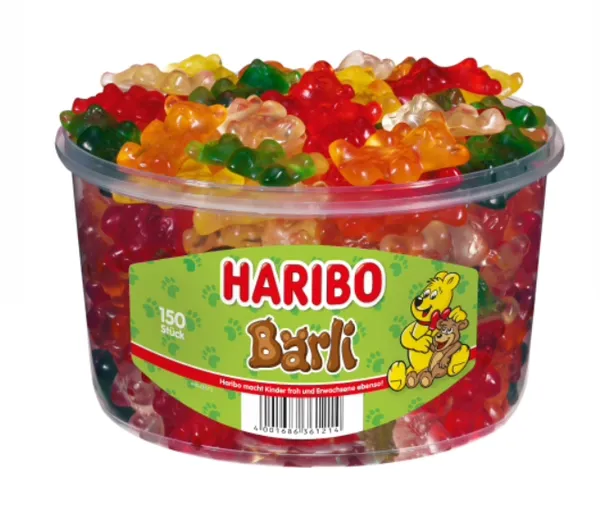 Želejkonfektes HARIBO Barli, 1.2kg