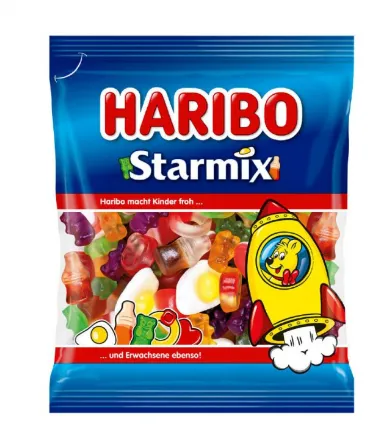 Košļājamās konfektes HARIBO Starmix 175g