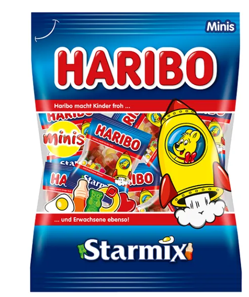 Želejkonfektes HARIBO Starmix, Mini, 250g
