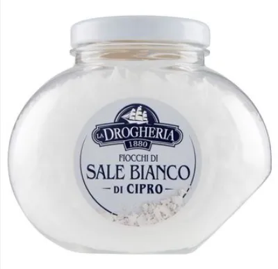 Küprose valge meresool LA DROGHERIA, helbed, 100g