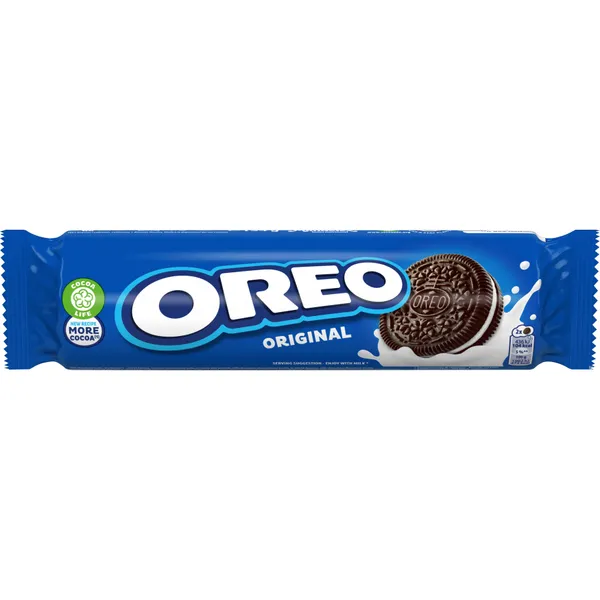 Kakaoküpsis vaniljemaitselise täidisega Original, OREO, 154 g