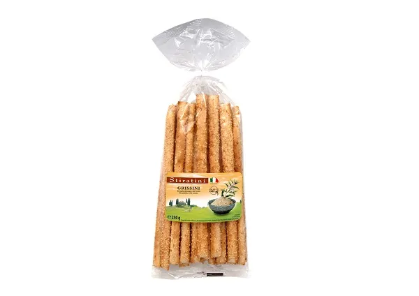 Küpsisepulk "GRISSINI" seesami STIRETINI 250g
