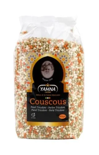 Kuskuss pärli kolmevärviline, SENC MAROC, 900 g