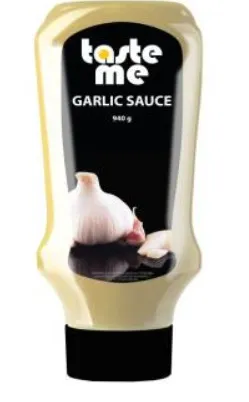 Mērce TASTE ME ķiploku, 940g