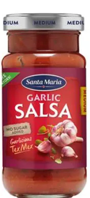 Küüslaugusalsa SANTA MARIA, 230 g