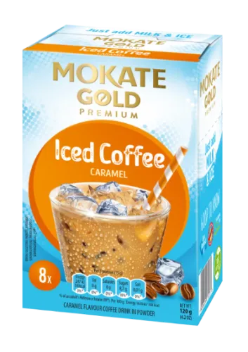 Lahustuv jääkohvijook MOKATE Karamelli 15g x 8pcs