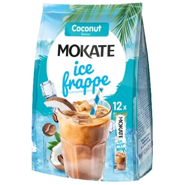 Lahustuv jääkohvijook MOKATE Kookose 12,5g x 12pcs