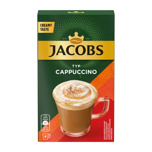 Lahustuv kohv JACOBS Classic Cappuccino, 92,8g