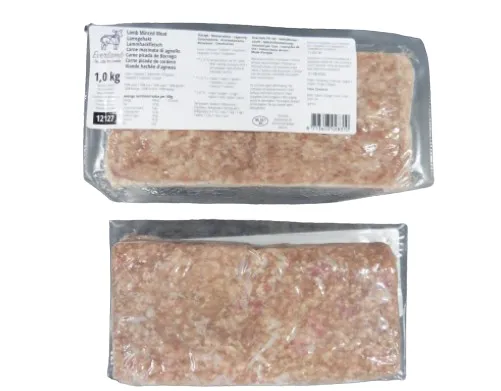Lamba hakkliha, 80/20, 3mm, külmutatud, 1kg