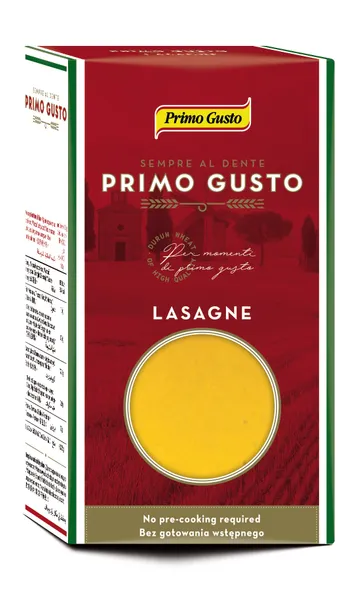 Lasanjeplaadid PRIMO GUSTO, durum, 500 g