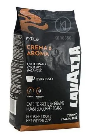 Lavazza Ex Crema & Aroma kohvioad 1kg, Araabika ja Robusta