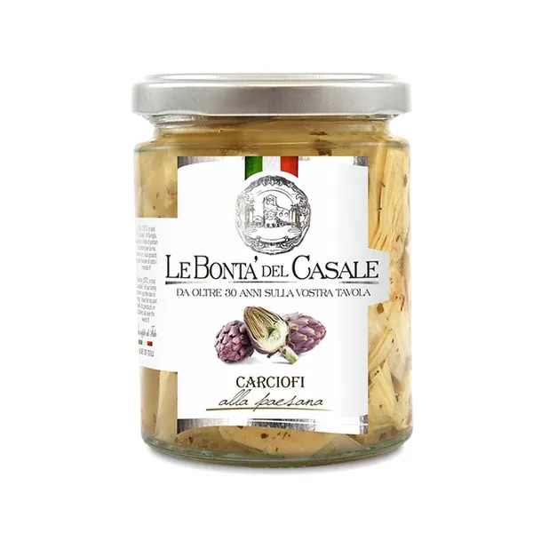 LE BONTA DEL CASALE Artišokid õlis "alla Paesana" 314ml, Itaalia