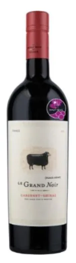 LE GRAND NOIR, KGT Vein Cabernet Shiraz, 13% 0,75 L, R14/96939/77