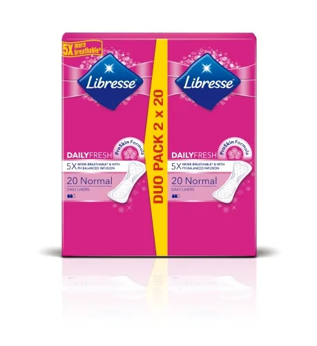 LIBRESSE Pesukaitse Normal Duo, 2 x 20tk