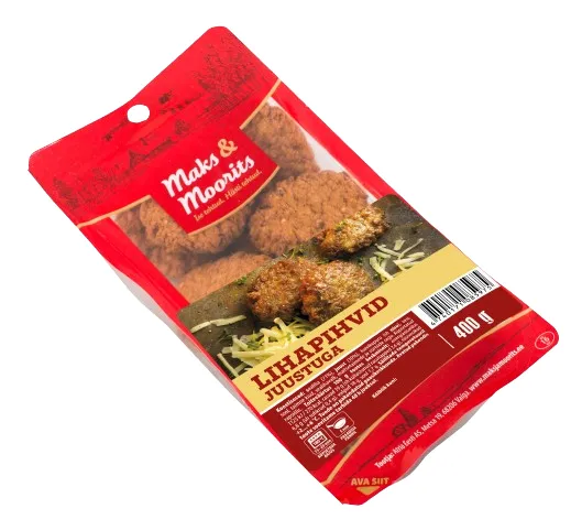Lihapihvid juustuga, MAKS&MOORITS, 400 g