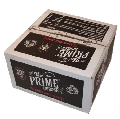 Lihaveise burgeripihv THE PRIME BURGER, külmutatud, 150g x 40tk, pakk