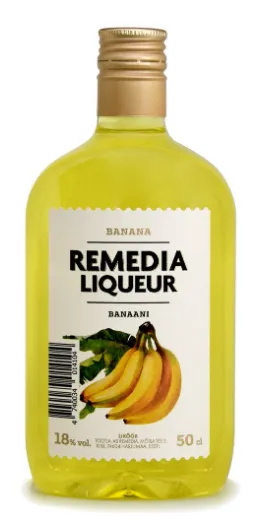 Liköör REMEDIA LIQUEUR, banaani, 18%vol, 0,5L, PET