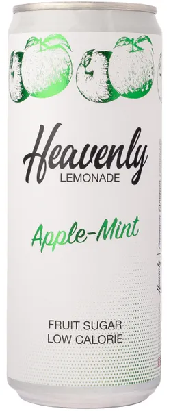 Limonaad HEAVENLY, õuna-mündimaitseline, 330ml, purk