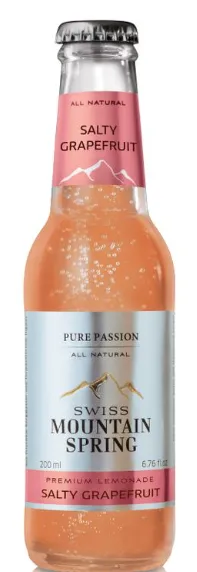 Limonaad SWISS MOUNTAIN  Spring Salty Grapefruit 0,2L