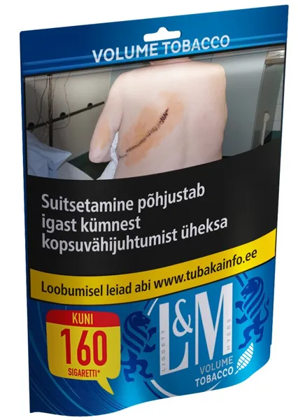 L&M Blue tubakas 80g 2026