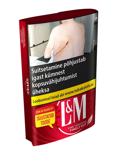 L&M Red tubakas 30g 2026 , plk EAN: 4770898135288