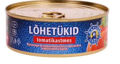 Lõhetükid tomatikastmes Kapten Grant 230g