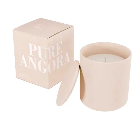 Lõhnaküünal SOFT PORCELAIN Pure Angora, D 8,5 cm, H 10 cm, kuni 40h, tk