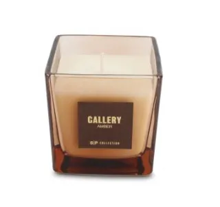 Lõhnaküünal S|P COLLECTION Gallery Amber, 8×8cm, H 8cm, 48h, 220g
