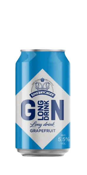 Long Drink Sinebrychoff Grapefruit, 5,5% 330 ml,R19/139319/46