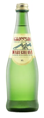 Gāzēts dabīgais minerālūdens NABEGHLAVI 0,5 L stikls (DEP) EE