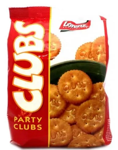 LORENZ Party clubs soolased küpsised 150g