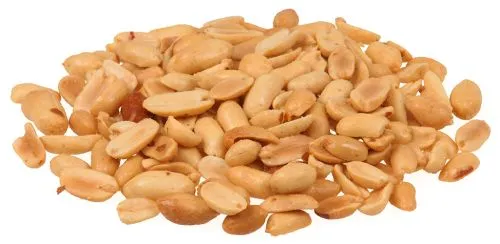 Maapähklid, poolikud, kooreta, blanšeeritud, 1kg