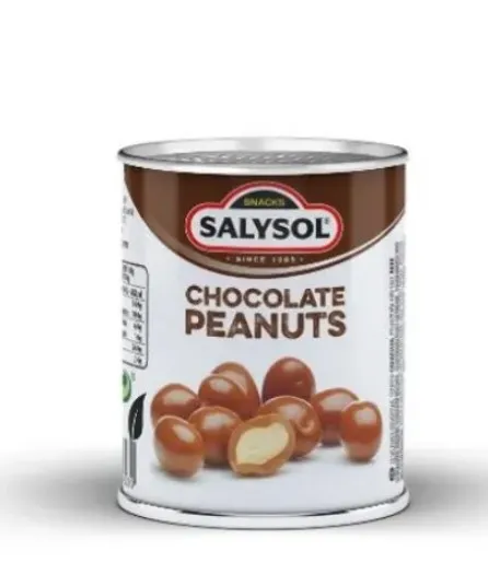 Maapähklid šokolaadiglasuuris SALYSOL, 60 g