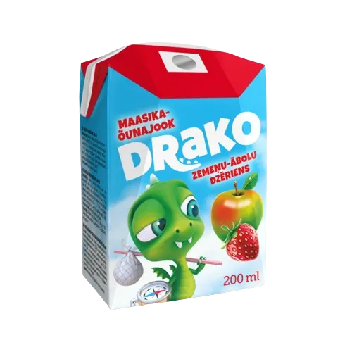 Maasika-õunajook Drako 200ml