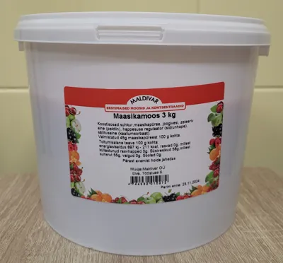 Maasikamoos EESTI MOOS küpsetuskindel 3kg (ämber)