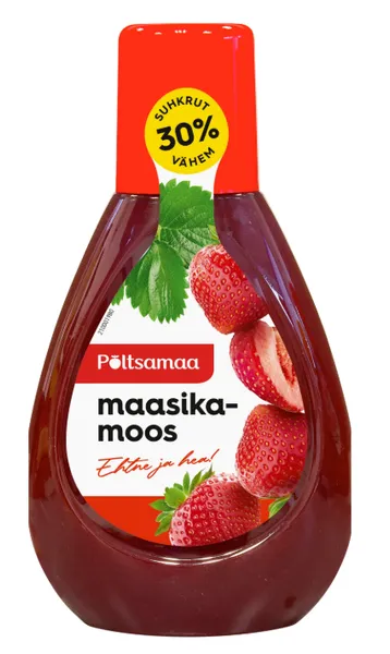 Maasikamoos pudelis PÕLTSAMAA 390g