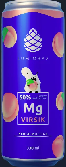 Magneesiumivesi LUMIORAV, Virsik, 330ml CAN