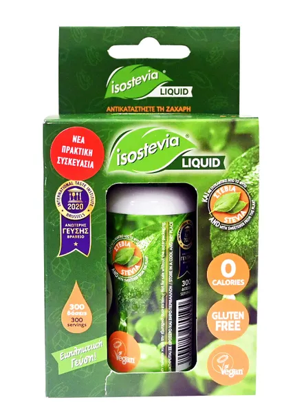 Saldinātāju maisījums ISOSTEVIA, pilieni, 60ml