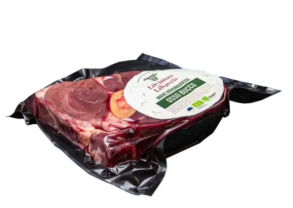 Mahe rohumaaveise LINNAMÄE LIHATÖÖSTUS Osso Bucco, külmutatud, ~1kg, vaakumis, EE-ÖKO-03