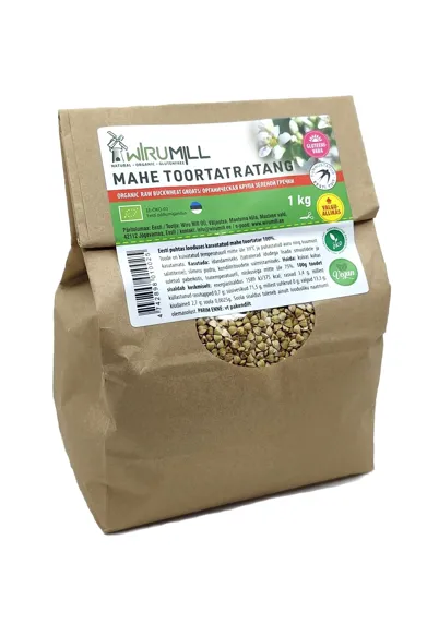 Wiru Mill mahe toortatratang 1 kg, gluteenivaba
