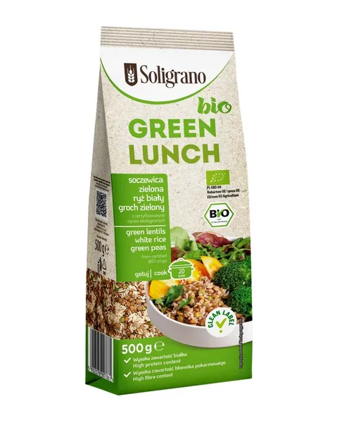 Bioloģisks maisījums SOLIGRANO Green lunch, 500g
