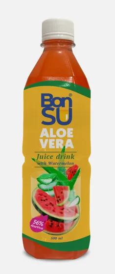 Mahlajook BONSU Aloe Vera Arbuus viljalihaga, (61%), 0,5L, PET