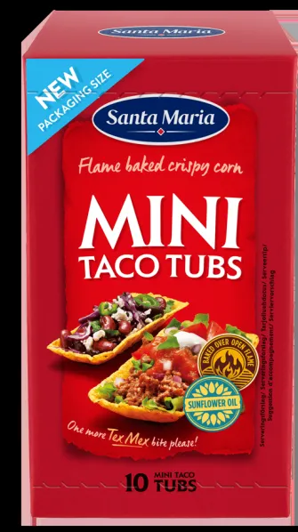 Mini Taco maisikausid, SANTA MARIA, 86 g