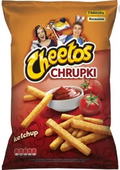 Kukurūzas uzkodas CHEETOS ar kečupa garšu, 165g