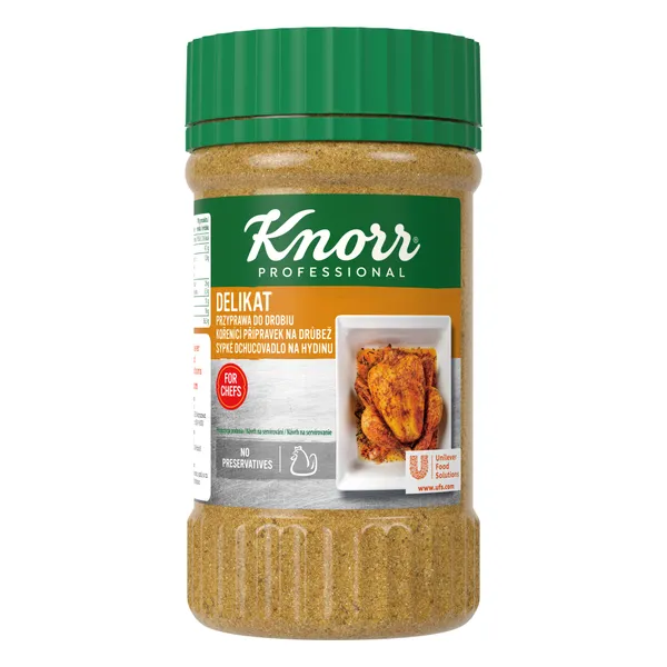 Garšvielu maisījums vistas gaļai Delikat KNORR Professional, 600g