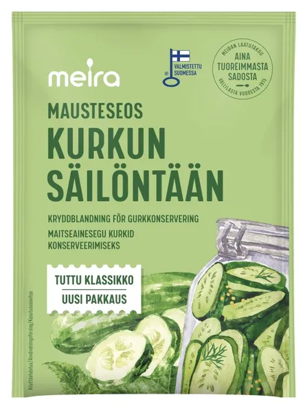 Maitseainesegu kurkide konserveerimiseks, MEIRA, 200 g
