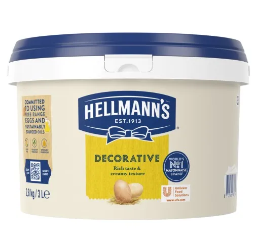 Majonees HELLMANN'S Decorative, 78%rasva, 2,8kg/ 3L