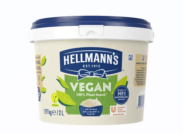 Majonees HELLMANN'S, vegan, 1,97 kg/ 2 L